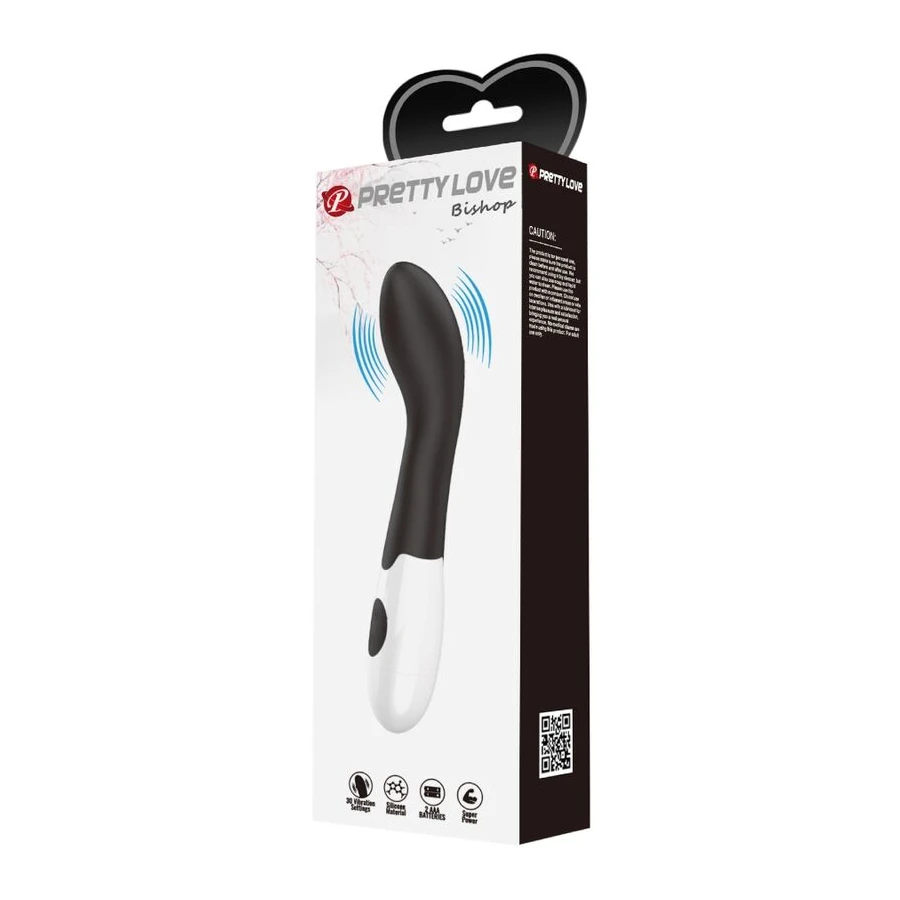PRETTY LOVE - BISHOP G-SPOT VIBRATOR 30 MODI SCHWARZ